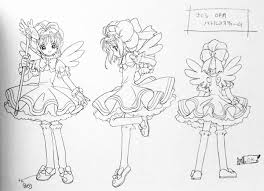 Sakura Card Captor In Front Sakura Card Cardcaptor Cardcaptor Sakura