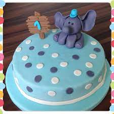 Elefant Fondant Torte 1 Geburtstag Elephant Cake Kindergeburtstagstorte Elefanten Kuchen Torten