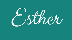 Learn How To Sign The Name Esther Stylishly In Cursive Writing Youtube