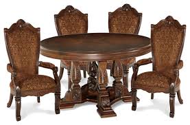Aico Round Dining Set Vintage Fruitwood Victorian Dining Sets By Massiano