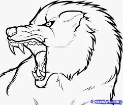 Wolf Drawing Google Sogning Wolf Face Drawing Angry Wolf Wolf Drawing