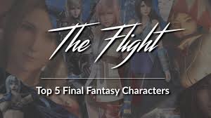 Top 5 Final Fantasy Characters