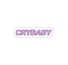 Crybaby Sticker By Masterpieced Cry Baby Print Stickers Cute Stickers
