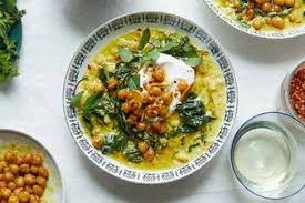 Spiced Chickpea Stew With Coconut And Turmeric Recipe Turmeric Recipes Spiced Chickpeas Chickpea Stew