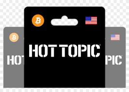 Deals of the day · shop our huge selection · fast shipping Hot Topic Gift Card Clipart 4959408 Pikpng