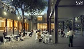 San Architectural Visualization3 On Behance Architecture San City Design