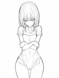 腕を抱える服従ポーズの女性マネキン｜イラスト・フリー素材なら「シンテリ」