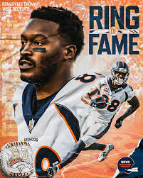 Demaryius Thomas to be Inducted into Broncos Ring of Fame