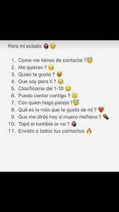 More images for juegos de whatsapp para parejas » 15 Ideas De Preguntas Para Whatsapp Preguntas Para Whatsapp Retos Para Whatsapp Atrevidos Encuestas Para Amigos