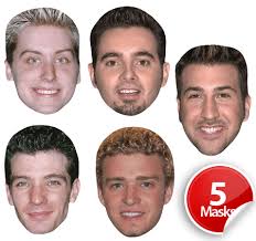 Изучайте релизы *nsync на discogs. Nsync Masken Set Celebrity Cutouts