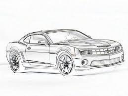 These black and white car coloring pages are free. 2011 Chevy Camaro Coloring Page Coloring Home