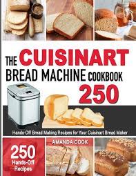 Made from brushed stainless steel, this sleek kitchen workhorse is a breeze to use and will whir through prep and cooking with ease. The Cuisinart Bread Machine Cookbook Hands Off Bread Making Recipes For Your Cuisinart Bread Maker Cook Amanda 9798580700113 Amazon Com Books