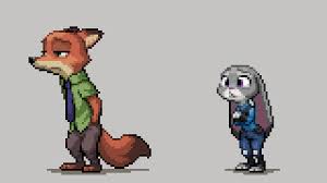 Pixel Art Zootopia Zootopia Zootopia Comic Pixel Art