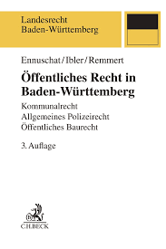 Seine beurteilung fließt je nach bundesland mit bis zu 16% in die gesamtnote der. Ennuschat Ibler Offentliches Recht In Baden Wurttemberg 3 Auflage 2020 Beck Shop De