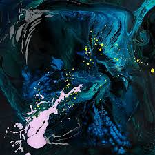 Want to discover art related to blue_and_yellow? Hd Wallpaper Color Burst Abstract Surreal Blue Yellow Artwork Wallpaper Flare