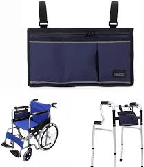 ( 0.0) out of 5 stars. Amazon Com Walker Bag Wheelchair Electric Scooter Bag Travel Carry Bag Pouch Armrest Side Organizer Mesh Storage Cover Fits Most Bed Rail Scooters Walker Power Manual Electric Wheelchair Dark Blue Health