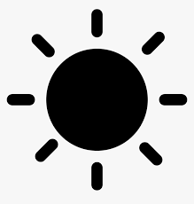 Black sun, computer icons symbol, sun, symmetry, monochrome png. Sun Symbol Png Sun Icon Png Transparent Png Kindpng