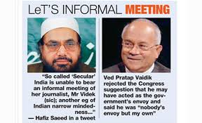 No religion teaches terrorism and people like hafiz saeed should be stopped from taking the guise of religion to defend their cruel acts. Hafiz Saeed Ved Pratap Vaidik S Meet In Pakistan Shocks House