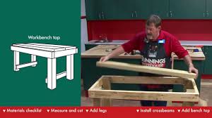 So i made this for $200ish with rack it from bunnings and a old bit of bamboo bench top. How To Build A Workbench Diy At Bunnings Youtube