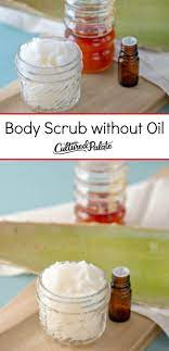 Body Scrub Without Oil Sugar Scrub Recipe Sugar Scrub Homemade Sugar Scrub Homemade Recipe