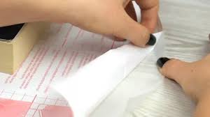 Place the backing paper you just removed over the vinyl. 3 Ways To Cover A Paperback Book With Clear Plastic Film Wikihow