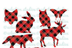 Report an abuse for product buffalo plaid svg. Buffalo Plaid Animal Silhouette Collection Svg 85205 Cut Files Design Bundles