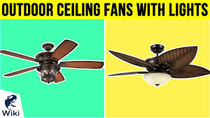 Depending on whether the mini outdoor ceiling fans with lights is one particular item, a variety of units, a center of attraction or maybe emphasizing of the. 10 Best Outdoor Ceiling Fans With Lights 2019 Youtube