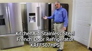 kitchenaid stainless steel french door