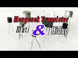 Sebuah baterai 9 vdc terhubung dengan led dan. Cara Mengecek Transistor Mati Dan Tidak A733 Youtube