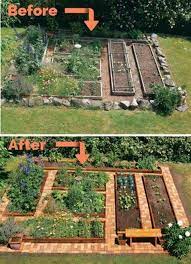20 Inspiring Homestead Farm Garden Layout And Design Ideas Garden Layout Brick Garden Farm Gardens Layout