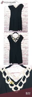 A 24 year old doctor living with my fiancee, my cat and my coffee addiction. Libertine For Target Black Dress Size 9 Cute Little Black Dress With Crochet Detail On Neckline Pockets Measurements Clothes Design Fashion Fashion Design