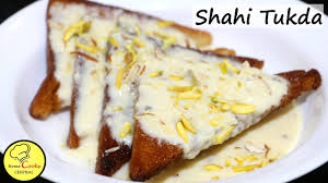 Shahi Tukda Recipe Shahi Tukra Hyderabadi Double Ka Meetha Recipe Youtube Shahi Tukda Recipe Recipes Indian Desserts