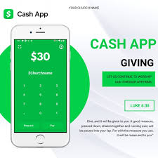 For this transaction, the cash app money transfer. Cash App Giving Template Postermywall