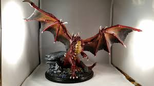 T'Raukzul, Great Wyrm Red Dragon & Treasure Hoard (Really Picture Heavy) -  Show Off: Painting - Reaper Message Board