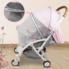 Baby Stroller Crib Netting Pushchair Cart Mosquito Insect Net Safe Mesh Buggy Crib Netting Baby Car Outdoor Protect Mosq Baby Strollers Child Car Seat Stroller