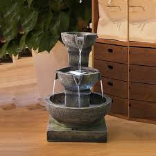 See more ideas about waterfalls backyard, ponds backyard, water features in the garden. Amazon Com Peterivan Outdoor Waterfall Fountain Relaxing Soothing Garden Fountains Outdoor Fountain Patio Outdoor For The Garden Patio With Led Lights And Charming Outdoor Water Feature Kitchen Dining