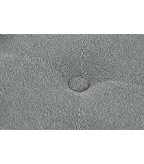 Pie de cama Dora madera tapicería azul