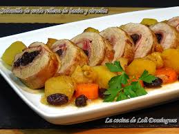 En lugar de solomillo de ternera, la autora de la cocina fácil de lara usa solomillo de cerdo y ¡queda igual de rico!. La Cocina De Loli Dominguez Solomillo De Cerdo Relleno De Bacon Y Ciruelas Riquisimo Y Muy Facil