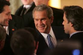 President Bush Greets Fellow Leaders ...