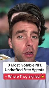 Top 10 NFL Undrafted Free Agents & Their Signings
