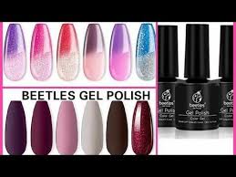Beetles Change Temperature Gel Polishes And Cranberry Series Beetles Swatches Youtube Gel Polish Gel Polish