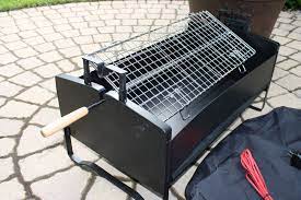 Electric Rotating Barbecue Bbq Rotisserie Charcoal Grill Steak Chiken 12 120v Charcoal Grill Bbq Rotisserie Cleaning Bbq Grill