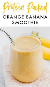 Orange Banana Smoothie Recipe Orange Banana Smoothie Orange Banana Smoothie Recipe Banana Smoothie Recipe