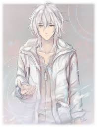 Most times the idea is to try something. Anime Boy With White Hair And Blue Eyes The Best Undercut Ponytail