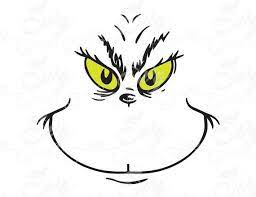 Please Read All Details These Are Digital Files No Physical Grinch Face Svg Grinch Characters Grinch Images