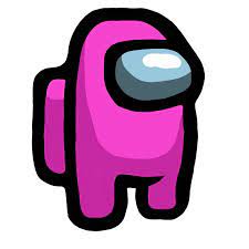 Pink Among Us Cute Little Drawings Cute Pokemon Wallpaper Blue Banner