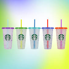 San pellegrino® essenza dark morello cherry & pomegranate. See Starbucks S New Color Changing Confetti Cups Popsugar Food