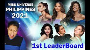 The latest entertainment news straight to your. Miss Universe Philippines 2021 1st Leaderboard Top 10 Youtube
