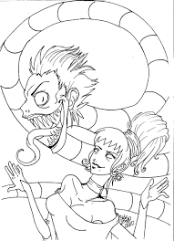 Release the hounds and crush your enemy. Beetlejuice Coloring Pages Coloring Home