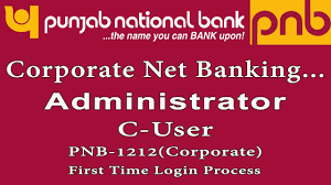 Pnb Corporate Net Banking I Pnb Corporate Internet Banking Pnb 1212 Corporate I C User Ii Part 1 Youtube